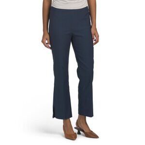 COUNTERPARTS Navy Pull On Bootcut Ankle Pants